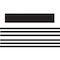 Ashley Productions® Mini Black Magnetic Magi-Strips, 6 Packs of 24